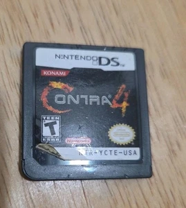 Contra 4 Nintendo DS 2007 Original Cartridge Cart NUR getestet funktioniert - Bild 1 von 5