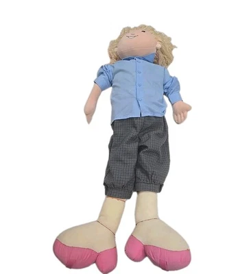 VTG Manhattan Toy Groovy Girls Rag Blonde Girl with Outfit Life Size Jumbo Doll - Image 1 of 4