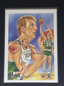 Boston Celtics Larry Bird Near Mint Card No 356 NBA Basketball Hoops - Bild 1 von 3