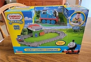 Thomas & Friends Take N Play Sodor Lumber Company Starter Playset Pieghevole 2012 - Foto 1 di 6