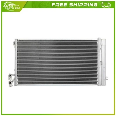 Replacement Aluminum condenser Fit For 2009-2011 BMW 335d 2007-2013 BMW 335i - Image 1 of 4
