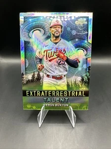 2024 Topps Cosmic Chrome Byron Buxton Extraterrestrial Talent Refractor #ET-21 - Picture 1 of 2