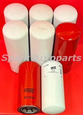 Lot of 8 Engine Oil Filter WIX 51799 BALDWIN B7030 For INTERNATIONAL HARVESTER - Image 1 of 3