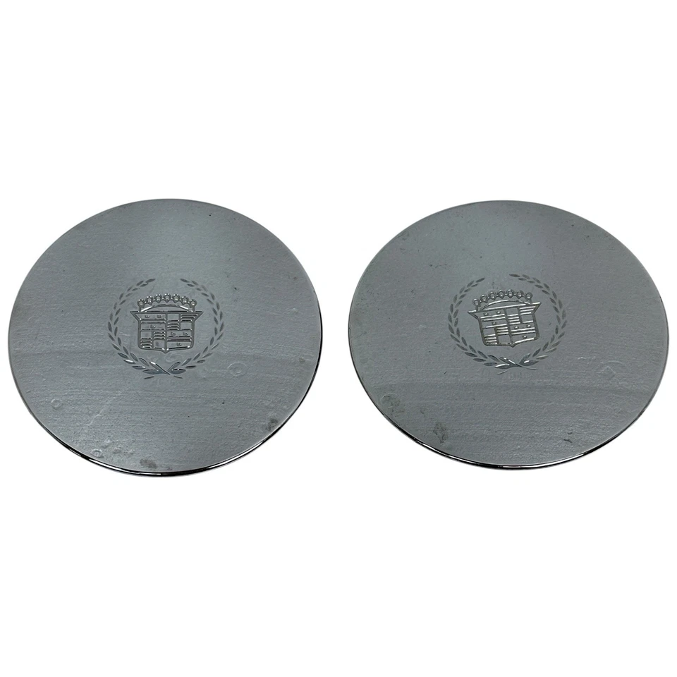 Хромированный центральный колпак колеса для Cadillac Deville DTS 2003-2005 годов выпуска 9593259 от оригинального производителя - Изображение 1 из 4