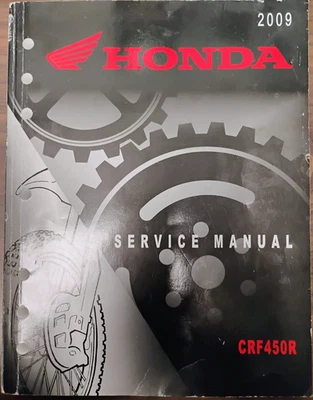 Honda CRF 450R Factory Service Repair Manual CRF450R - EXCELLENT CONDITION - Image 1 of 4