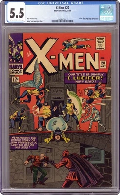 Uncanny X-Men #20 CGC 5,5 1966 4340843017 Foto 1 de 2