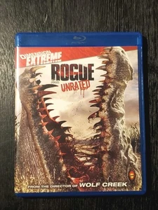 Rogue (Blu-Ray, 2007) Unrated OOP Dimension Extreme Crocodile Horror Canada 2009 - Foto 1 di 6