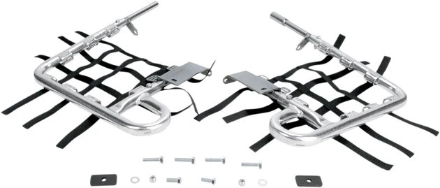 DG Performance Alloy Nerf Bars Silver/Black for Kawasaki V-Force 2004-2009 Foto 1 de 1