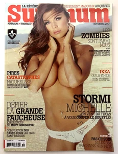 2017 November - SUMMUM magazine - Québec - FRENCH - CANADA - Storm Michelle VG - Picture 1 of 3