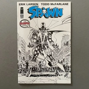 SPAWN 263 B&W VARIANT ERIK LARSEN (2016, IMAGE COMICS) - Picture 1 of 10