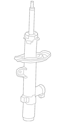 Genuino 2019-2021 Acura RDX - Unidad de amortiguador R delantero (anuncios) 51611-TJB-A52 Foto 1 de 2