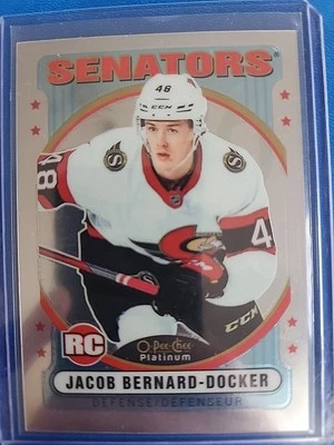 21-22 Jacob Bernard-Docker OPC Platinum Retro ROOKIE R-80 - Image 1 of 2