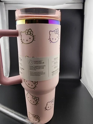 Hello Kitty 40oz  Cup Tumbler Laser Engraved - Image 1 of 4