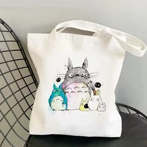 Studio Ghibli Tote Bag Kawaii Cute Shopping Bags Anime - Picture 1 of 1