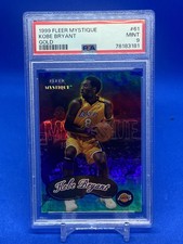 1999 Fleer Mystique Gold #61 Kobe Bryant Los Angeles Lakers PSA 9 MINT Pop 20 SP