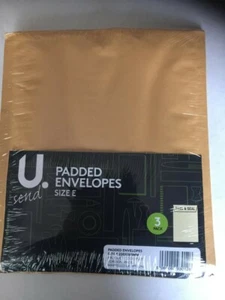 Mail Lite Bubble Padded Envelopes Mailer Bags Gold Size E 3 Per Pack - Picture 1 of 1