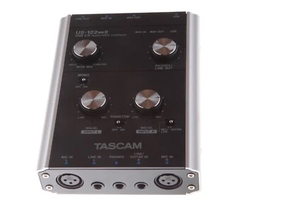 TASCAM us122 mk II USB 2.0 Audio/Midi-Interface | gebraucht, TOP erhalten - Bild 1 von 3