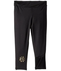 Flo Dancewear 270099 Girls Active Capri Casual Leggings Black Size 14 - Picture 1 of 2