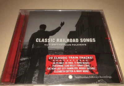 Railroad ht CD Woody Guthrie Lead Belly Furry Lewis Elizabeth Cotten Pete Seeger - Image 1 of 4