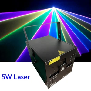 5W Full Color RGB Animation Laser Light ILDA DJ Stage Effect Light For DJ Show - Picture 1 of 7