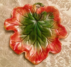 JC penney Harvest Leaf Plate Home Collection Chris Madden - Picture 1 of 8