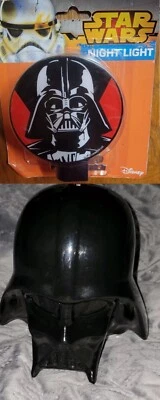 Star Wars Darth Vader Helmet Bank Ceramic + Disney Darth Vader Night Light - Image 1 of 4