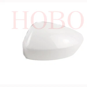 1x Para Mazda 2 2017-2020 Coche Espejo Retrovisor Delantero Izquierdo LH Marco Cubierta Blanco - Imagen 1 de 1