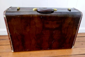 Vintage Samsonite Faux Alligator Suitecase - Picture 1 of 10