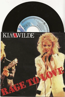KIM WILDE RAGE TO LOVE 1985 SINGLE FROM GERMANY, MINT - Image 1 of 2