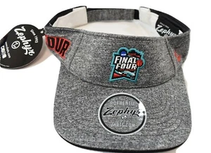Zephyr Mens 2018 Final Four Basketball San Antonio Visor Cap Strap Hat New - Picture 1 of 3