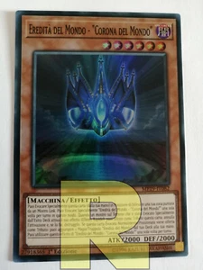 Eredità Del Mondo " Corona Del Mondo " ® Super Rara ® MP19-IT082 ® Italiano  - Picture 1 of 1