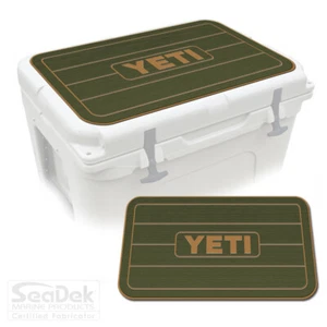 SeaDek Pad Top fits YETI Tundra Cooler - Marine EVA Mat - OG/T - YETI Teak - Picture 1 of 5