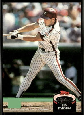 1992 Stadium Club #470 Len Dykstra - Image 1 of 2