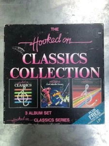 HOOKED ON CLASSICS COLLECTION 3 LP Box Set + Hooked On Swing - Vinyl Record - Picture 1 of 2