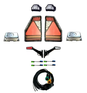 LED Oświetlenie przyczepy ZESTAW Skrzynka sterująca CANBUS Kabel 9m LED Tylne światło Przyczepa - Zdjęcie 1 z 22