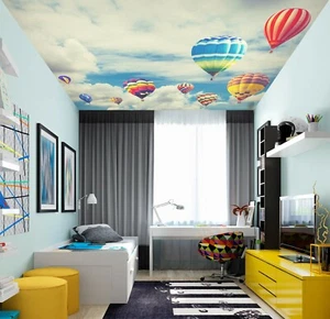 3D Blau Ballon 3952 Geschäft Tapete Wandgemälde Selbstklebend Handel Zoe - Bild 1 von 5