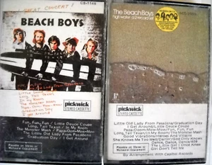 **BEACH BOYS HIGH WATER/RARE WOW GREAT CONCERT TWO CASSETTES IN GREAT CONDITION* - Picture 1 of 2