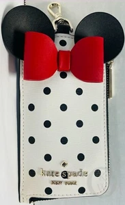 New*Kate Spade*Disney X*Minnie Mouse*Lanyard Wallet*22057B S165 - Picture 1 of 10