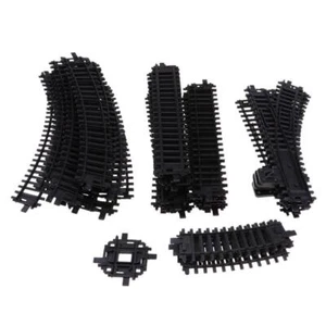 HO Scale Plastic Model Railroad Train Toy Scenery Layout Right Switch Track - Picture 1 of 5