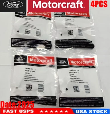 4pcs Genuine Motorcraft OEM TPMS-35 Tire Pressure Sensors For F-150 EDGE MUSTANG Foto 1 de 4