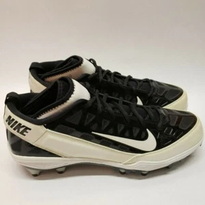 Botines de fútbol americano Nike Air Zoom Super Bad 3 TD para hombre negros blancos nuevos con caja varios tamaños - Imagen 1 de 7