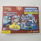National Geographic Kids Undersea Adventure 3DPuzzle &amp; Book Read Build &amp;Play NEW