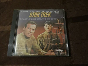 Star Trek Soundtrack CD The Cage Where No Man Has Gone Before 1986 Excellent - Foto 1 di 3