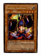 Yugioh! Sasuke Samurai #3 IOC-011 1st Edition Rare VLP