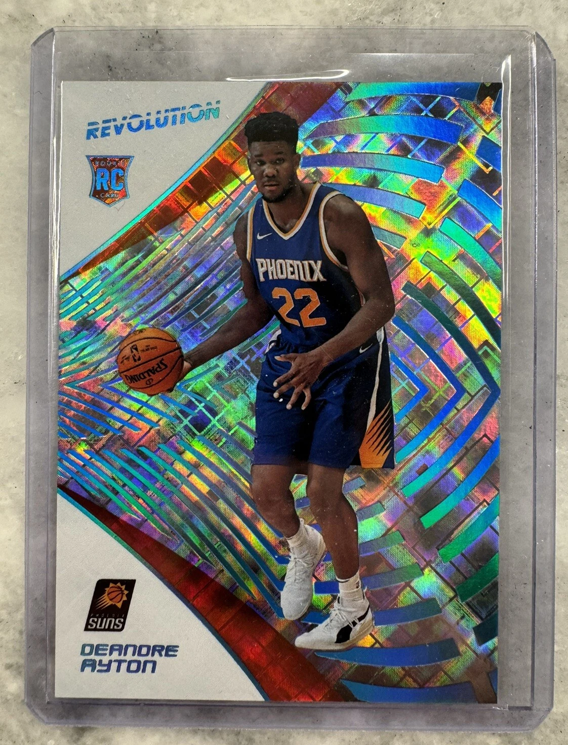 2018-19 Panini Revolution Cosmic /100 DeAndre Ayton #108 Rookie RC Trail Blazers