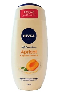 19,30 €/L - Confezione da 6 gel doccia Nivea Soft Care - olio di semi di albicocca e albicocca - 250 ml - Foto 1 di 1