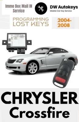 2004 - 2008 Chrysler CROSSFIRE New Key Programming Mail in SERVICE - image 1 of 3