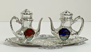 Vintage Mackinac Island Salt & Pepper Shaker Set Souvenir Made in Japan NY - Picture 1 of 14