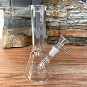Mini 5" Glas Bong Wasser Blase Pfeife Rauchen Becher Shisha Filter mit 10mm Bowl - Bild 1 von 7