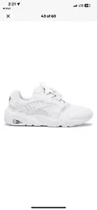 Puma Disc Blaze Auto fit Dial - Mens White Sneakers Casual Shoes 39093107 - Picture 1 of 6